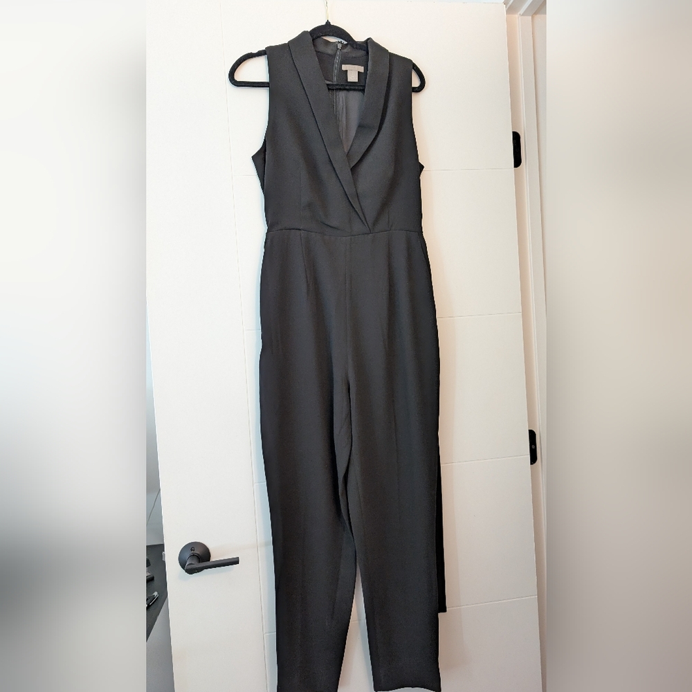 H&M Sleeveless Black Jumpsuit